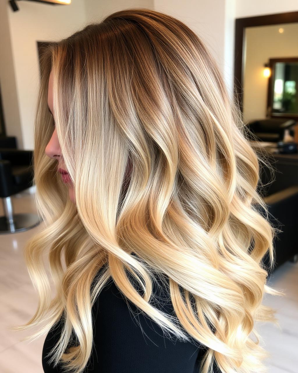 Hair transformation 1 at Brifki Beauty Salon